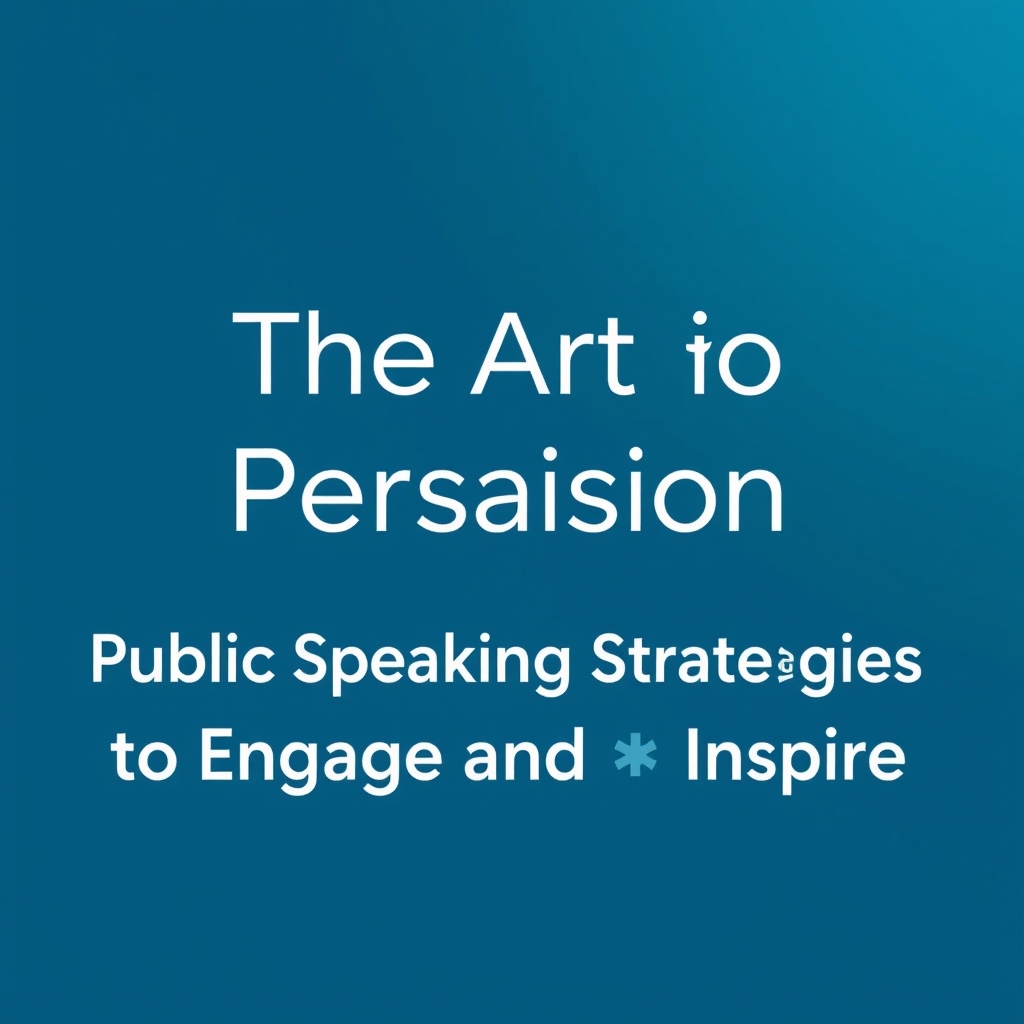 Master the Art of Persuasion: Advanced Public Speaking Strategies